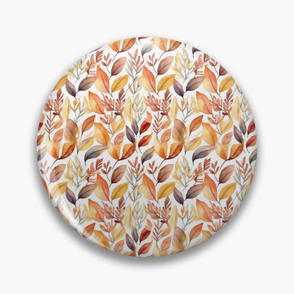 Item preview, Watercolor autumn leaves 3 designed and sold by Ocean-Lana.