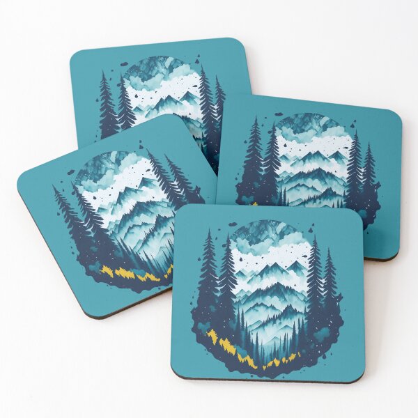 Item preview, Nature, mountains and trees designed and sold by Dr-Kane.