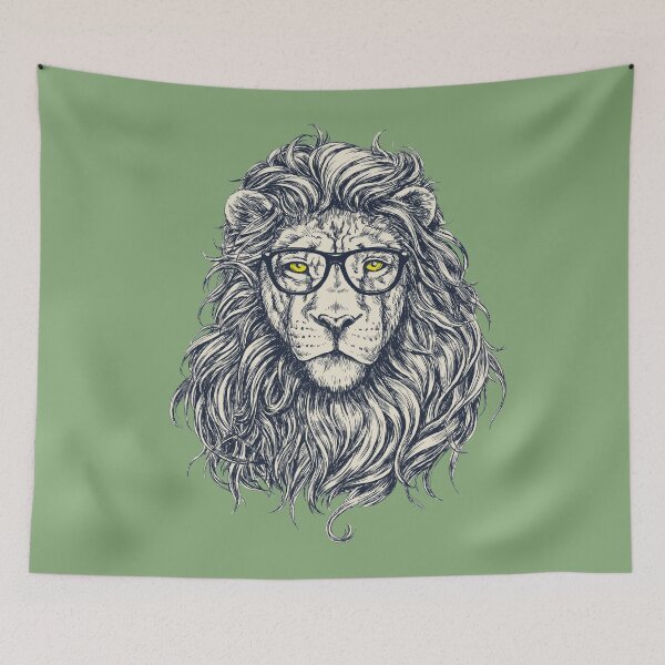 Item preview, Hipster Lion Design designed and sold by SoNifty.