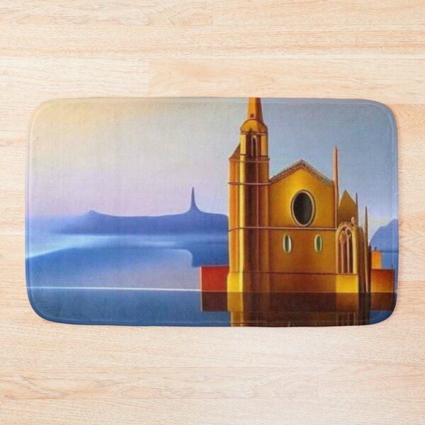 Item preview, Church in reflection designed and sold by George Hutton Hunter.