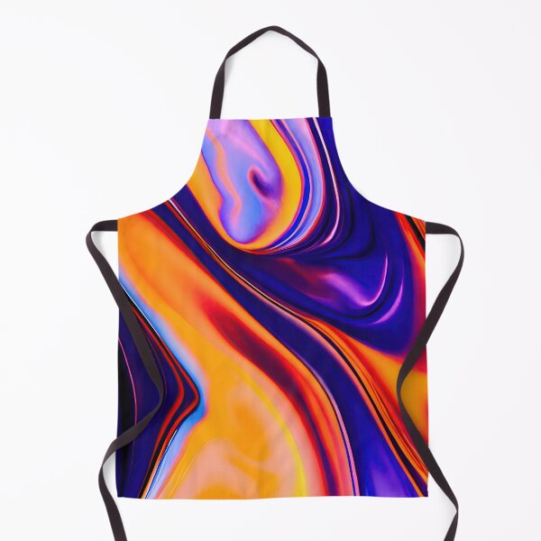 Item preview, Abstract 03 - Chromatic Fusion - Blue Purple Orange designed and sold by Artekinium.