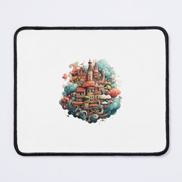 Item preview, The city tried on the clouds. designed and sold by thaworn-kdt.