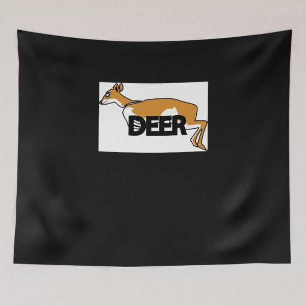 Item preview, Deer animal lettermark logo on  designed and sold by JamarLittel.