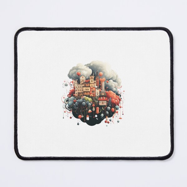 Item preview, The city tried on the clouds. designed and sold by thaworn-kdt.