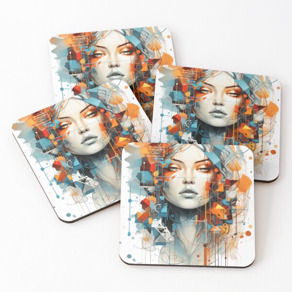 Item preview, Facets of Femininity: Geometric Grace designed and sold by KaleidoKiosk.