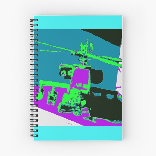 Item preview, Apache Helicopter Art Poster designed and sold by retropenguin.