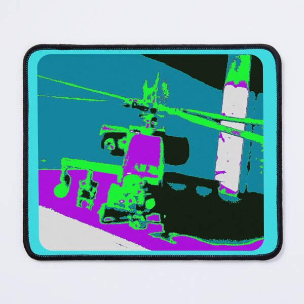 Item preview, Apache Helicopter Art Poster designed and sold by retropenguin.