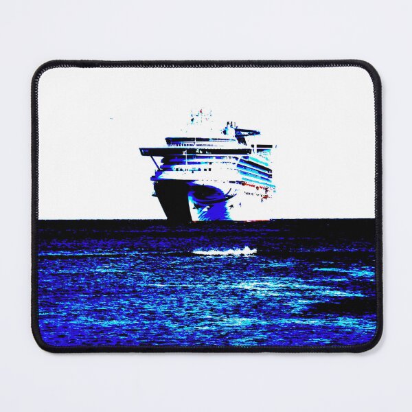 Item preview, Ocean Liner on the Deep Blue Sea designed and sold by Annalucia.