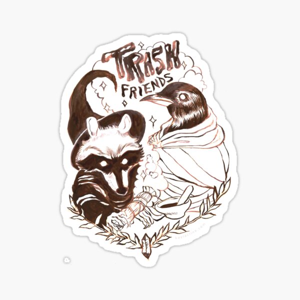 Trash Friends Sticker