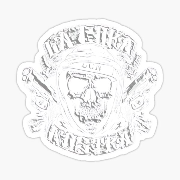 LA Skull - La Coka Nostra - Sticker