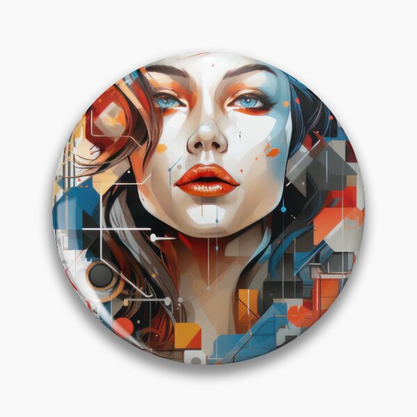 Item preview, Facets of Femininity: Geometric Grace designed and sold by KaleidoKiosk.