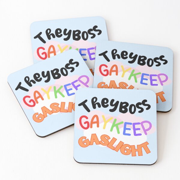 Item preview, EllosBoss, Gaykeep, GasLight designed and sold by BlazingBubbles.