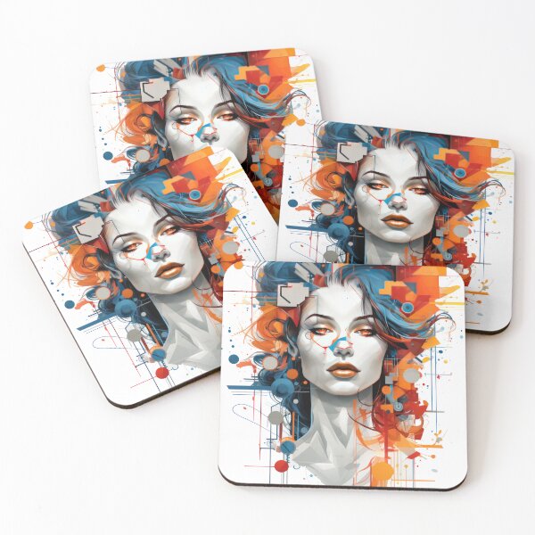 Item preview, Facets of Femininity: Geometric Grace designed and sold by KaleidoKiosk.