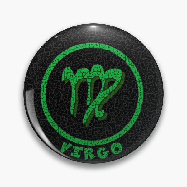 Item preview, Virgo Astrology Mosaic Mug On Black designed and sold by kernowerno.