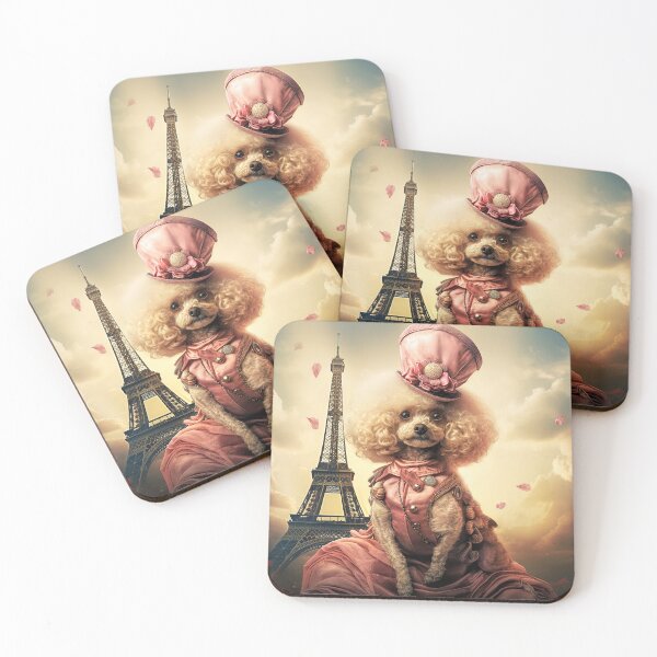 Item preview, French Poodle in Paris designed and sold by Elisabeth Lucas.