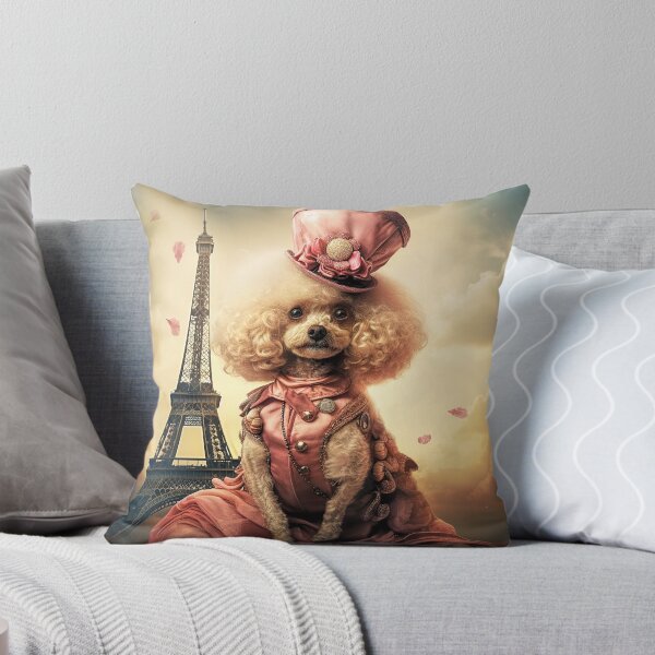 Item preview, French Poodle in Paris designed and sold by Elisabeth Lucas.