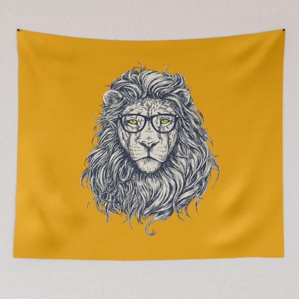 Item preview, Hipster Lion Design designed and sold by SoNifty.