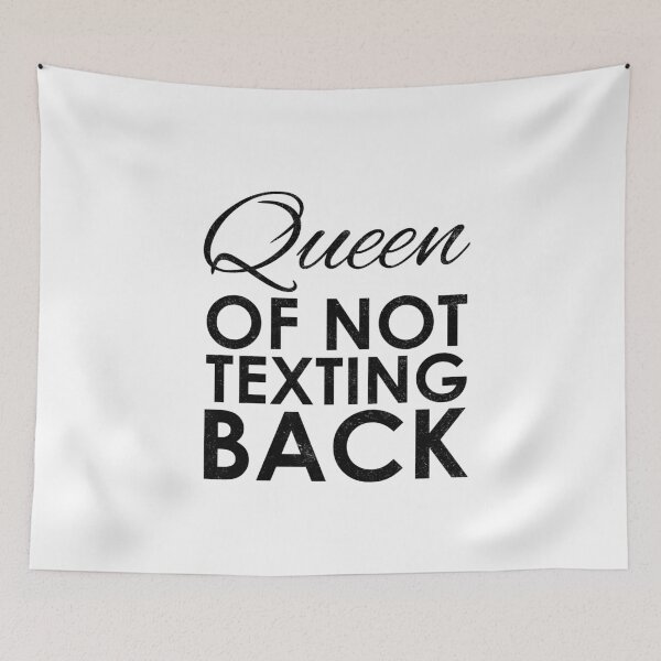 Item preview, QUEEN of not texting back - princess smartphone designed and sold by anziehend.