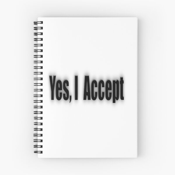 Item preview, Yes,I Accept  designed and sold by The Happiness Market .