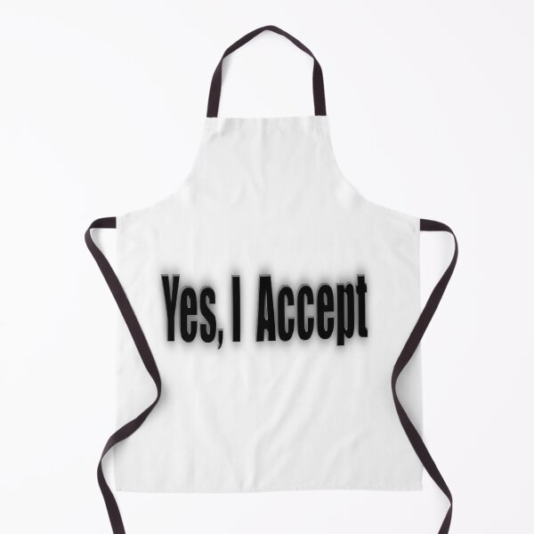 Item preview, Yes,I Accept  designed and sold by The Happiness Market .