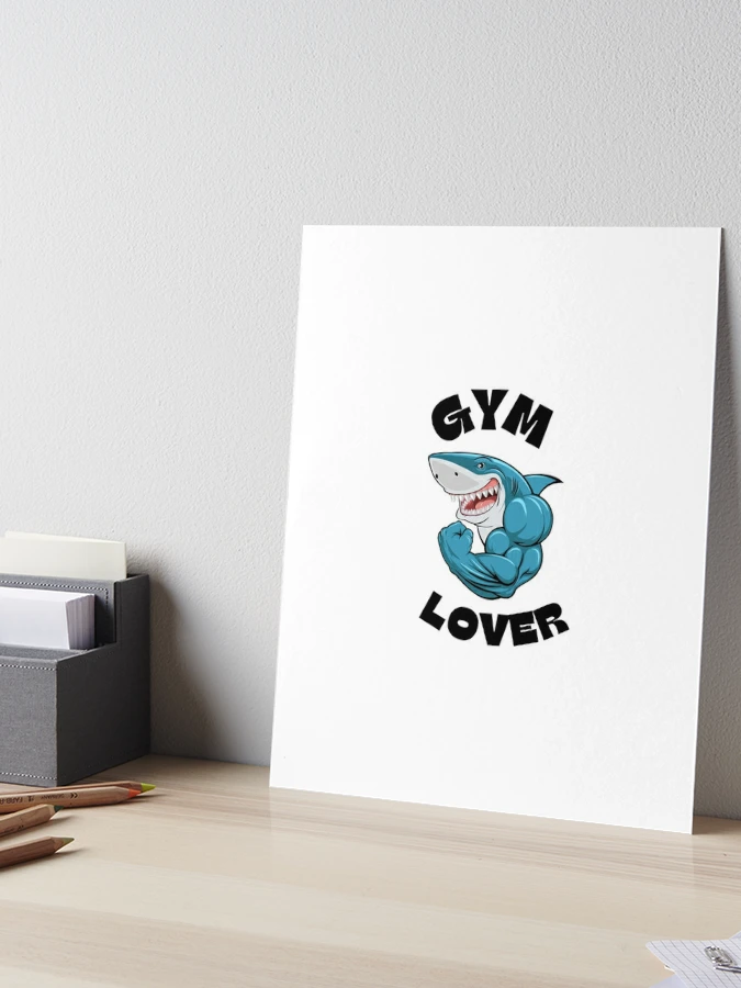 Gym lover design Art Board Print by dominikz96