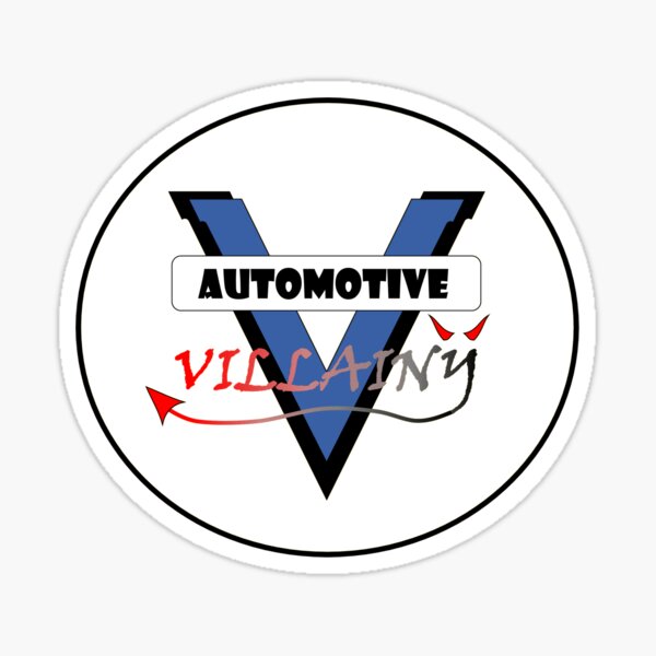 Item preview, Automotive Villainy Logo 3 designed and sold by AutoVillainy.