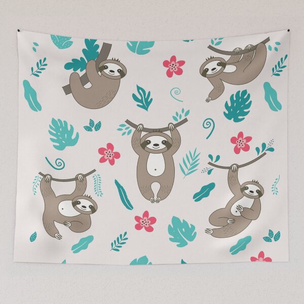 Item preview, Slothful Serenity designed and sold by nooribynidhi.