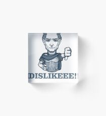 Dislikee Ceasar Acrylic Block