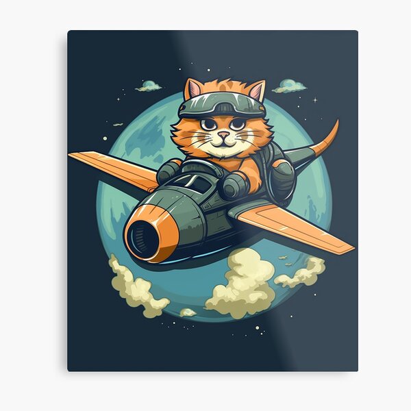 Item preview, Flying Feline designed and sold by PyramidSchmear.