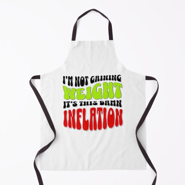 Item preview, Blame It on Inflation: Humorous Weight Excuse T-Shirt designed and sold by mipodbusiness.