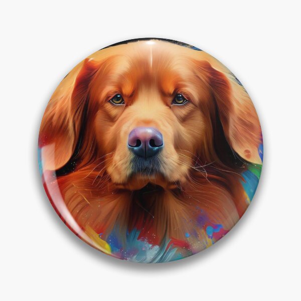 Item preview, Nova Scotia Duck Tolling Retriever Splash Art designed and sold by The Digital Compass.