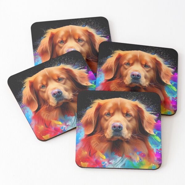Item preview, Nova Scotia Duck Tolling Retriever Splash Art designed and sold by The Digital Compass.