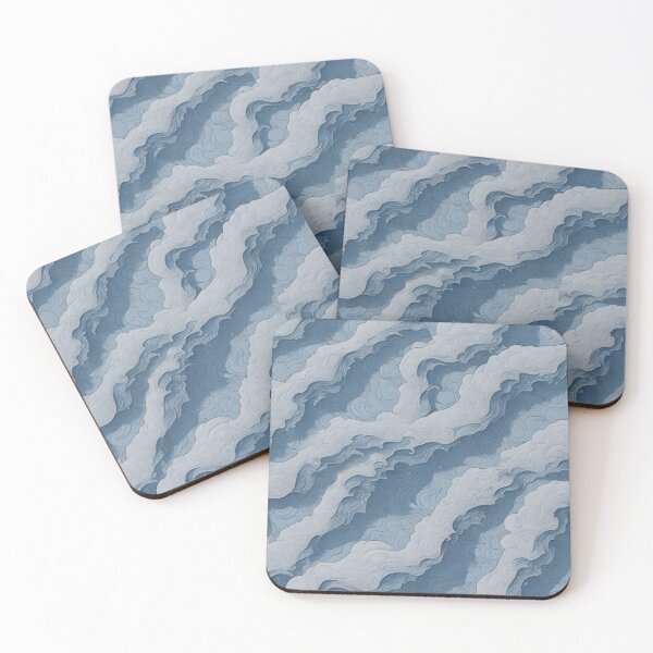 Item preview, Undulating Ocean Waves designed and sold by oddwonders.