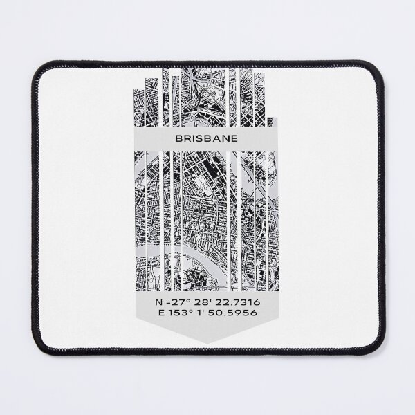 Item preview, AUSTRALIA Brisbane - Latitude/Longitude designed and sold by ALLesROUNDER.