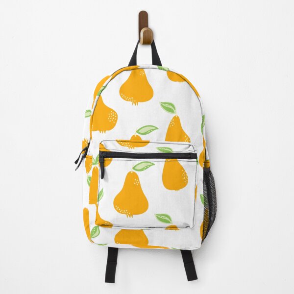 Item preview, Doodle style pears in fruit background designed and sold by Eridanka.