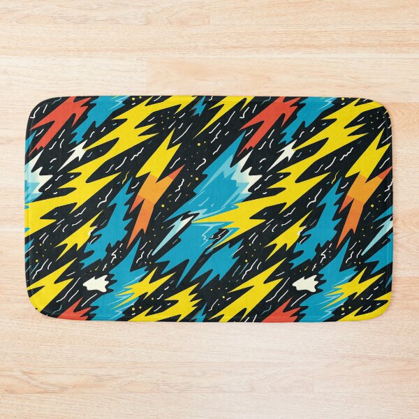 Item preview, Thunder Inspired Simple Line Art designed and sold by NatureArtDecor.