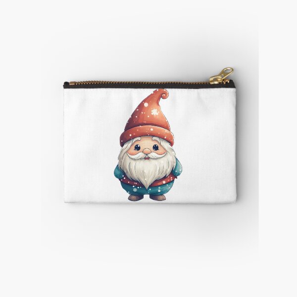 Item preview, Cute Christmas gnome in red hat designed and sold by Inktown.