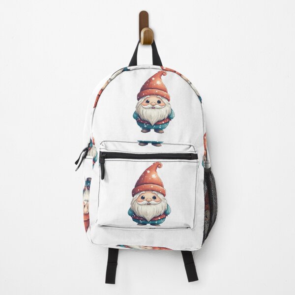 Item preview, Cute Christmas gnome in red hat designed and sold by Inktown.