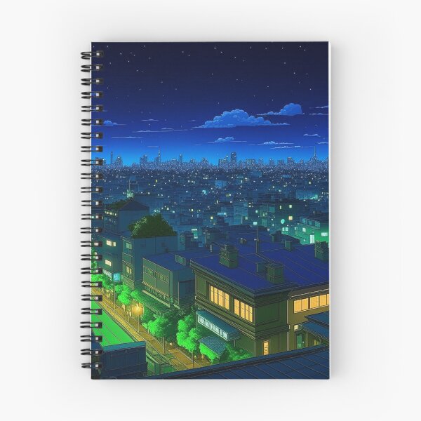 Item preview, Anime Cityscape designed and sold by Byreign.