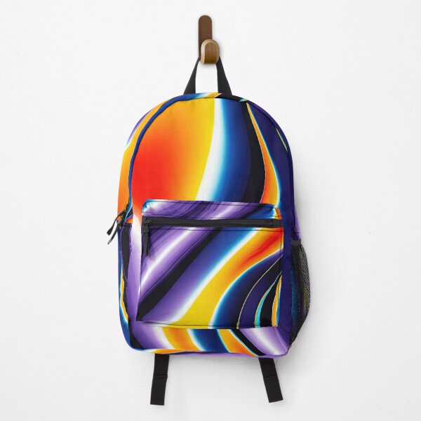 Item preview, Abstract 05 - Harmonic Flow - Blue Purple Orange designed and sold by Artekinium.