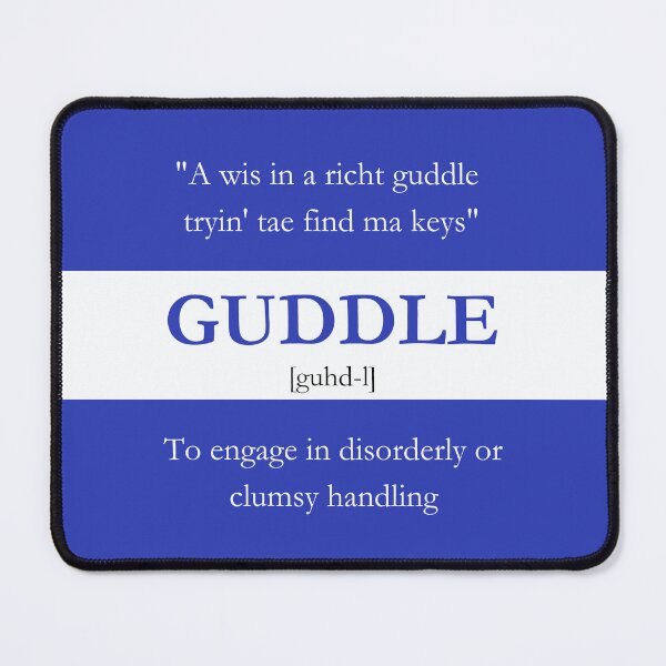 Item preview, Guddle - Scots Language designed and sold by moraydesigns.