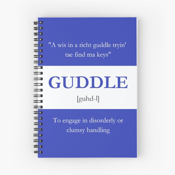 Item preview, Guddle - Scots Language designed and sold by moraydesigns.
