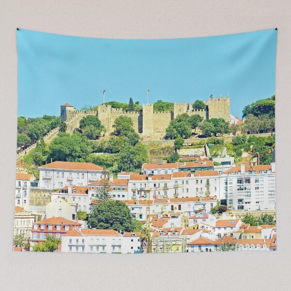 Item preview, Lisbon Medieval St. George Castle Panorama designed and sold by worldways.
