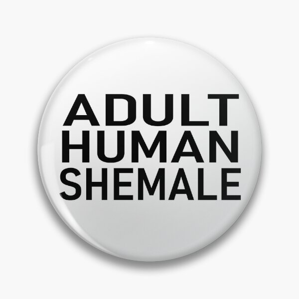 Artikelvorschau, ERWACHSENE MENSCHLICHE SHEMALE – SCHWARZ entworfen und verkauft von estrogendered.