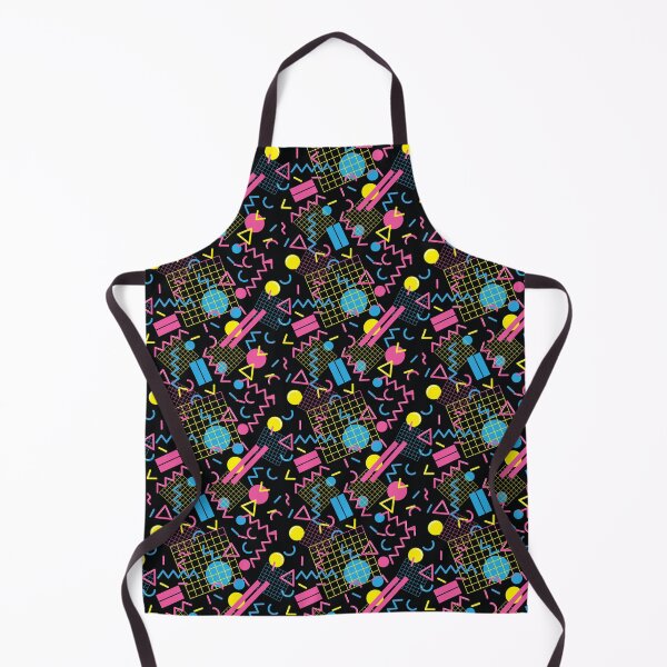 Item preview, 80s 90s vintage memphis pattern with geometric shapes designed and sold by VirtualVibesCo.