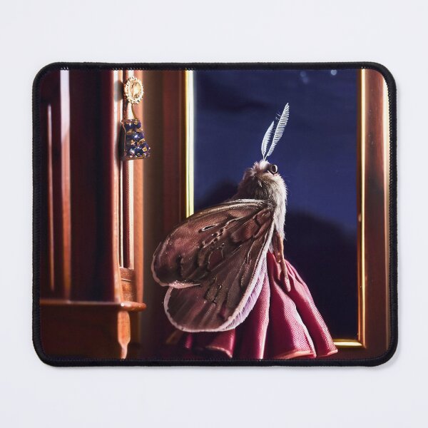 Item preview, 'Miss Mothsey was waiting for her beau...' designed and sold by ArtSea-Bubble.