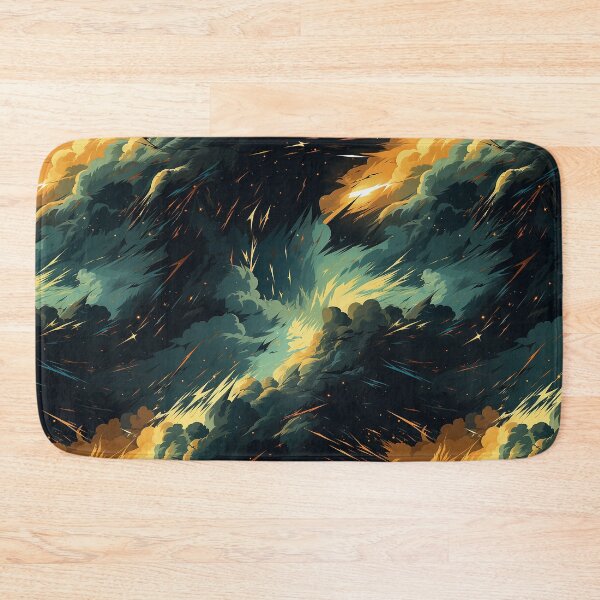 Item preview, Thunder Inspired Minimalist Art designed and sold by NatureArtDecor.