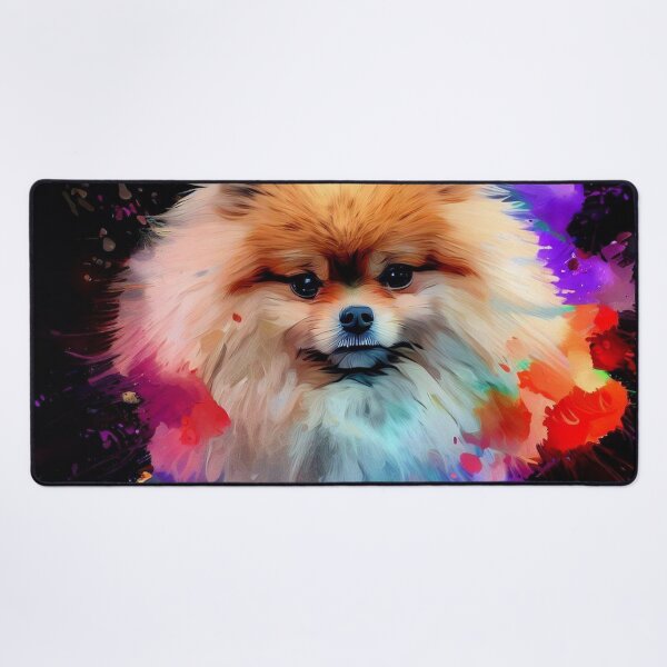 Item preview, Pomeranian Splash Art designed and sold by The Digital Compass.
