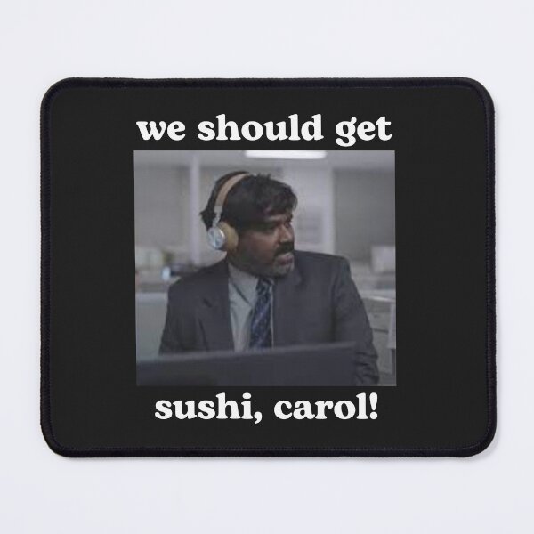 Item preview, We Should Get Sushi Carol designed and sold by Beautiful-Bold.