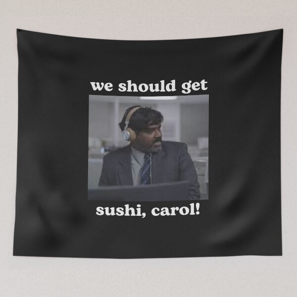 Item preview, We Should Get Sushi Carol designed and sold by Beautiful-Bold.